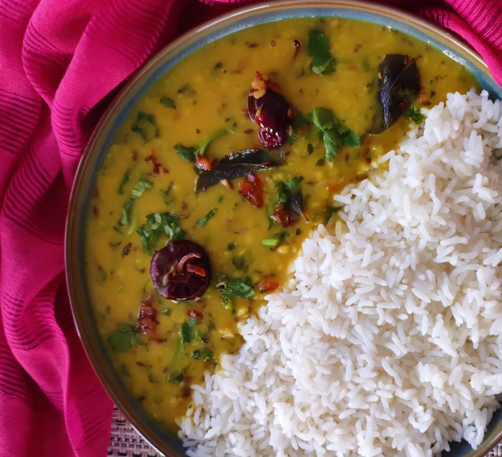 Tadka Rice with Dal